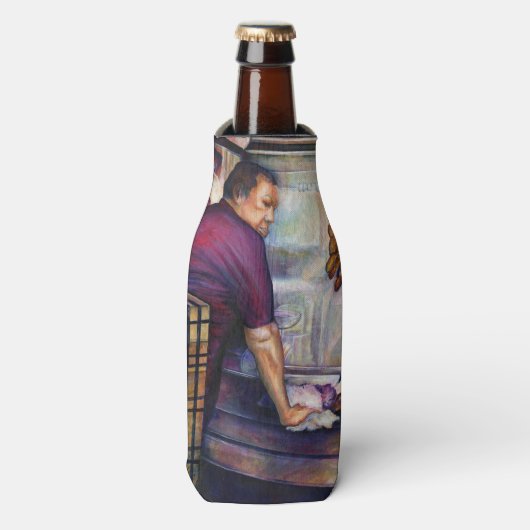 Sun-Kissed Singapore Flaschenkühler (Flaschenvorderseite)