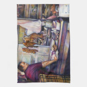 Sun-Kissed, Singapur Geschirrtuch (Vertikal)