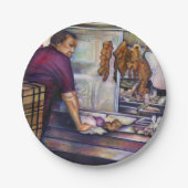 Sun Kissed Singapur Pappteller (Vorderseite)