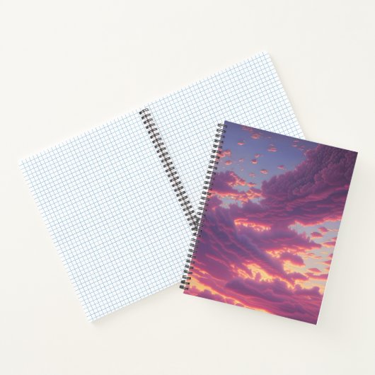 Sun-kissed Sky Notizblock (Innenseite)