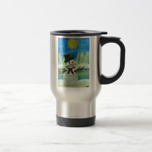 Sun-Kissed Snowman Reisebecher