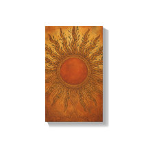 Sun Kissed Spirit - Boho Sun Leinwand Mauer Art