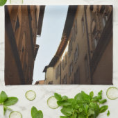 Sun-kissed Street Geschirrtuch (Gefaltet)