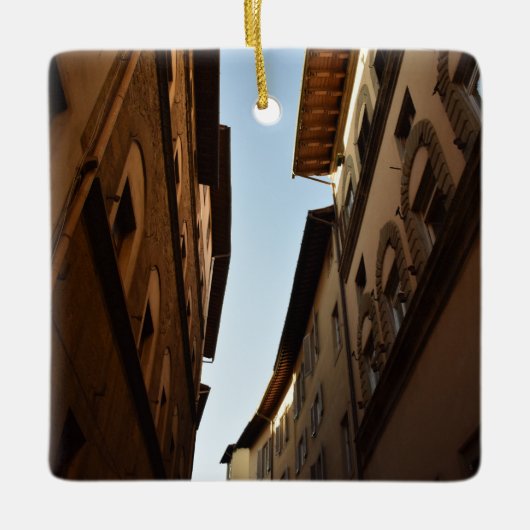 Sun-kissed Street Keramikornament (Vorderseite)