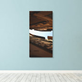 Sun-kissed Street Leinwanddruck (Insitu (Holzboden))