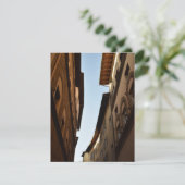 Sun-kissed Street RSVP Karte (Stehend Vorderseite)