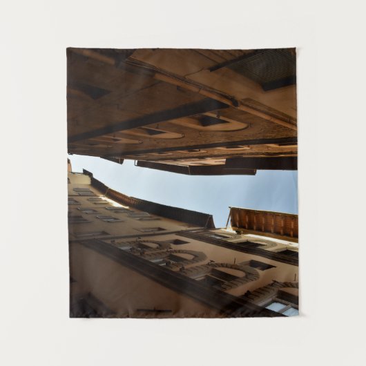 Sun-kissed Street Wandteppich (Vorderseite)