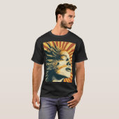 Sun-Kissed Vibes" "Chasing Sunsets" "Solar Flair" T-Shirt (Vorne ganz)