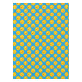 Sun Kisses emoji pattern  Tischdecke (Vorderseite)