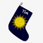 Sun Kleiner Weihnachtsstrumpf (Vorderansicht (hängend))