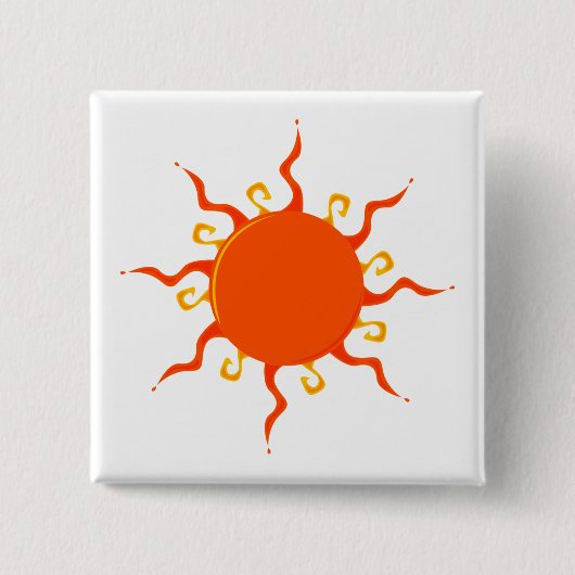 Sun-Knopf Button (Vorderseite)
