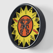 Sun Kokopelli Arizona Native American Uhr (Winkel)