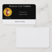 Sun Kokopelli Logo Southwestern Visitenkarte (Vorne/Hinten)