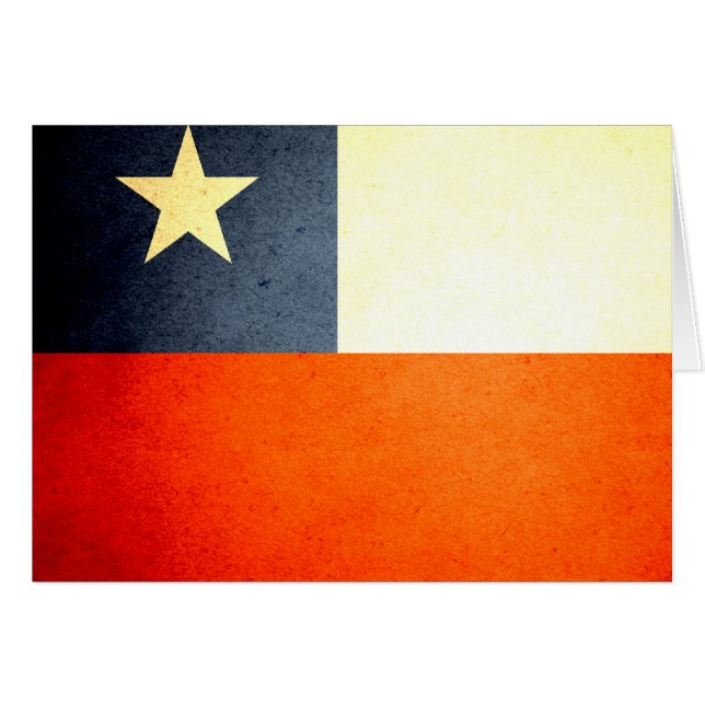 Sun küsste Chile-Flagge (Vorderseite (Horizontal))