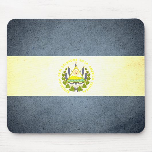 Sun küsste El Salvador Flagge Mousepad (Vorne)