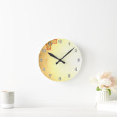 Sun küsste Maltaflagge Runde Wanduhr (Zuhause)