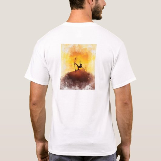 Sun küsste T-Shirt (Rückseite)