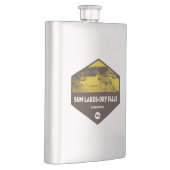 Sun Lakes/Dry Falls Staat Park Washington Flachmann (Rechts)