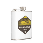 Sun Lakes/Dry Falls Staat Park Washington Flachmann (Rechts)