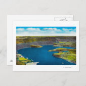 Sun Lakes - Dry Falls Staat Park, Washington Postkarte (Vorne/Hinten)