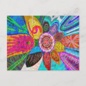 SUN-Lebenskraft auf Erden Postkarte (Vorderseite)