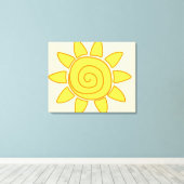 Sun Leinwanddruck (Insitu (Holzboden))