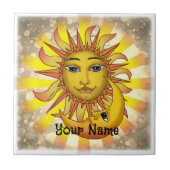 Sun Lieben Moon Fliese (Vorderseite)