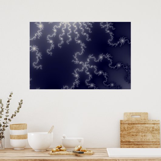 Sun Lightning - Fraktal Poster (Küche)