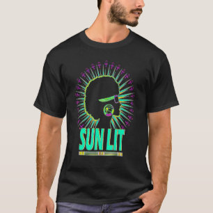 Sun Lit Melanin African Afro Frauen Kleidung T-Shirt