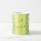 Sun Lover 'Just Purfffect!' Tasse gelb (Mittel)