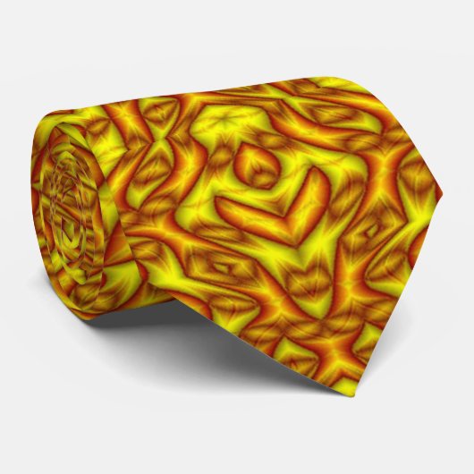 Sun-Löwe Krawatte (Gerollt)