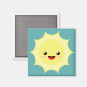 Sun Magnet (Vorderseite/Rückseite)