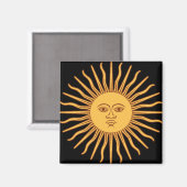 Sun Magnet (Vorderseite/Rückseite)