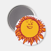 Sun Magnet (Vorderseite/Rückseite)
