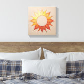 Sun-Malerei Leinwanddruck (Insitu (Schlafzimmer))