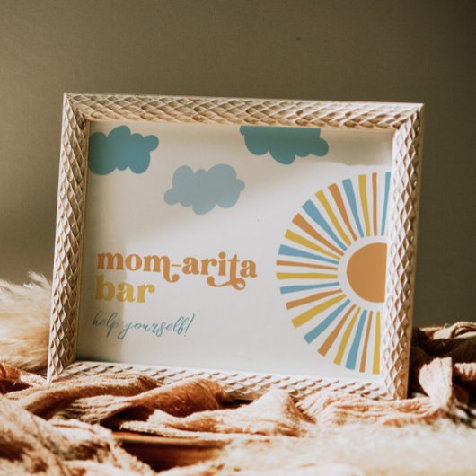 Sun Mama-arita Bar Sign Poster