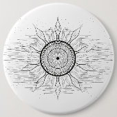 Sun Mandala 1 Button (Vorderseite)