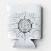 Sun Mandala 1 Dosenkühler (Rückseite)