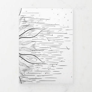 Sun Mandala 1 Dreifach Gefaltete Urlaubskarte