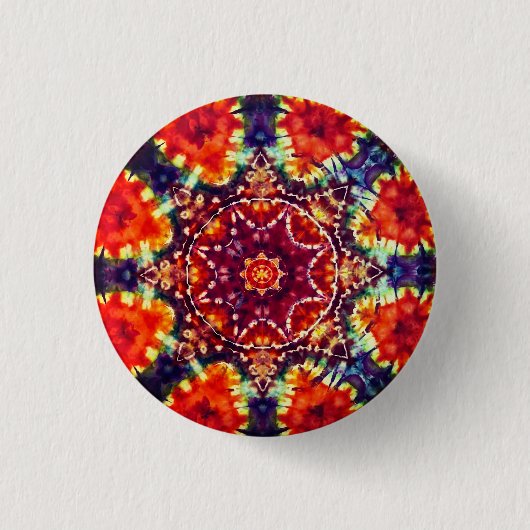 Sun Mandala Button (Vorderseite)