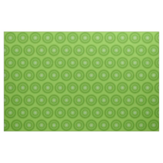 Sun Mandala green Stoff (Yard (91,4 cm))