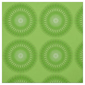 Sun Mandala green Stoff (Muster)