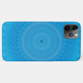 Sun Mandala Light Blue Case-Mate iPhone Hülle (Rückseite (Horizontal))