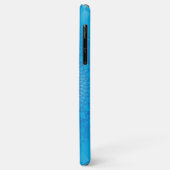 Sun Mandala Light Blue Case-Mate iPhone Hülle (Hinten/Links)