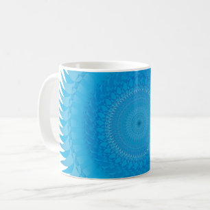Sun Mandala Light Blue Kaffeetasse