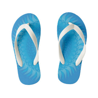 Sun Mandala Light Blue Kinderbadesandalen