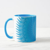 Sun Mandala Light Blue Tasse (Links)