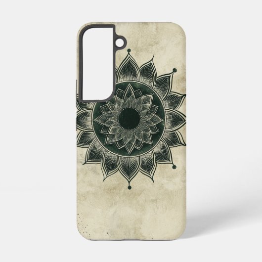 Sun Mandala Roots Phone Case Samsung Galaxy Hülle (Rückseite)
