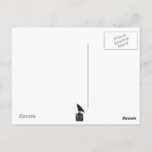 Sun Mask Postkarte (Rückseite)