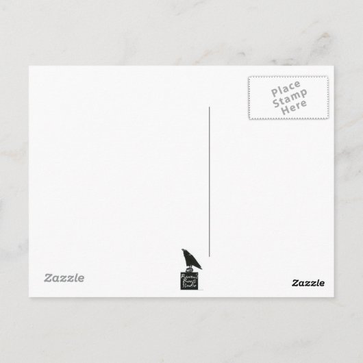 Sun Mask Postkarte (Rückseite)